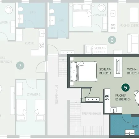 Timmenhus - Neue Im Historischen Lägenhet